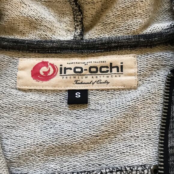iro-ochi Full Zip Men's Cotton Hoodie Jacket Tokyo Unborn Saints MC EUC Japan - Picture 8 of 11
